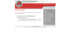 Desktop Screenshot of deltainfo.it