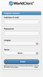 Mobile Screenshot of mail.deltainfo.it