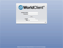 Tablet Screenshot of mail.deltainfo.it